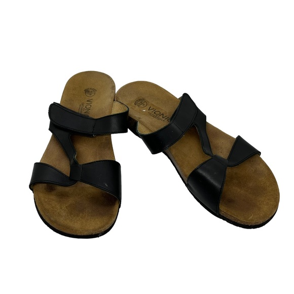 Vionic Pamplona Othraheel Sandal Black - Picture 1 of 6